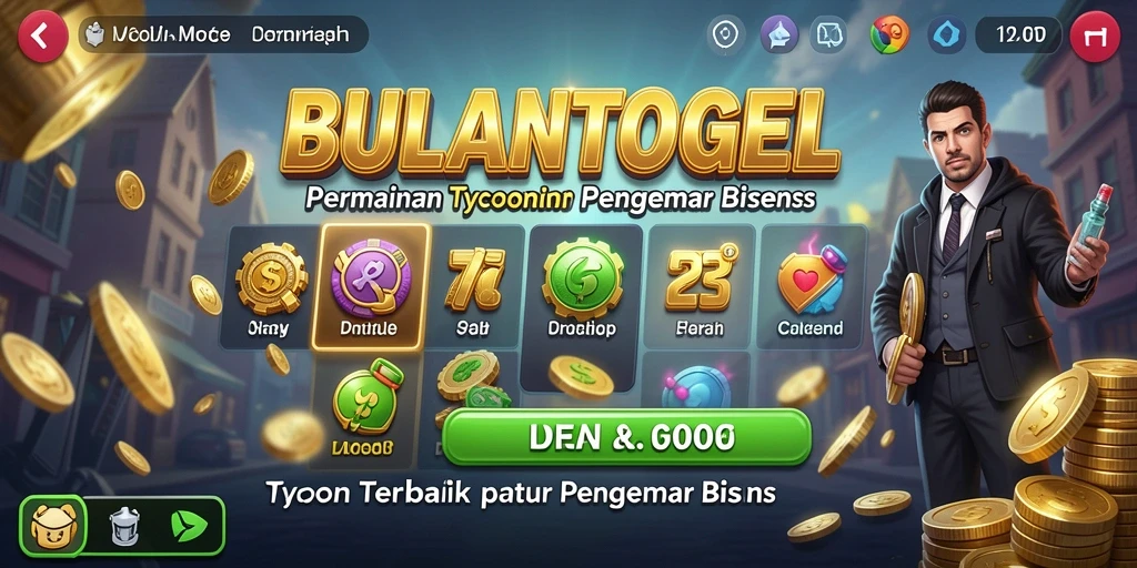Menampilkan pengalaman gameplay Tycoon yang seru dan menarik.