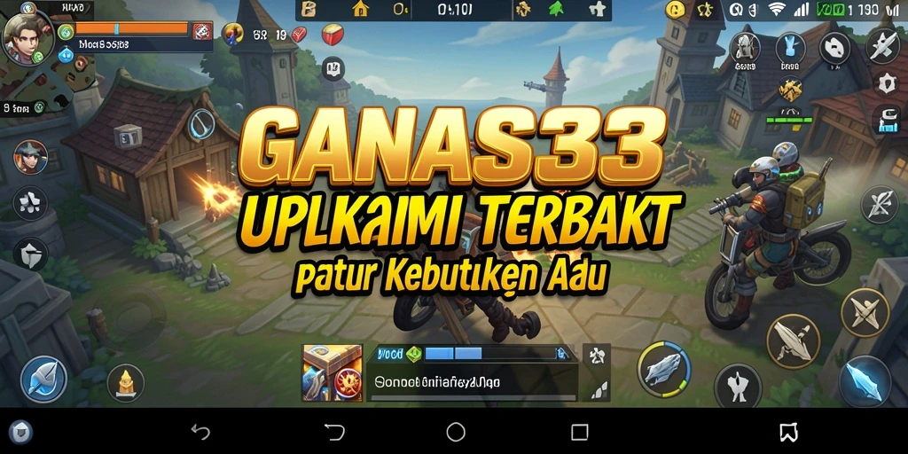 Tampilan utama GANAS33 yang menampilkan fitur Utility.