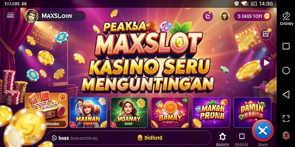 Gameplay menarik dan seru di MAXSLOT.