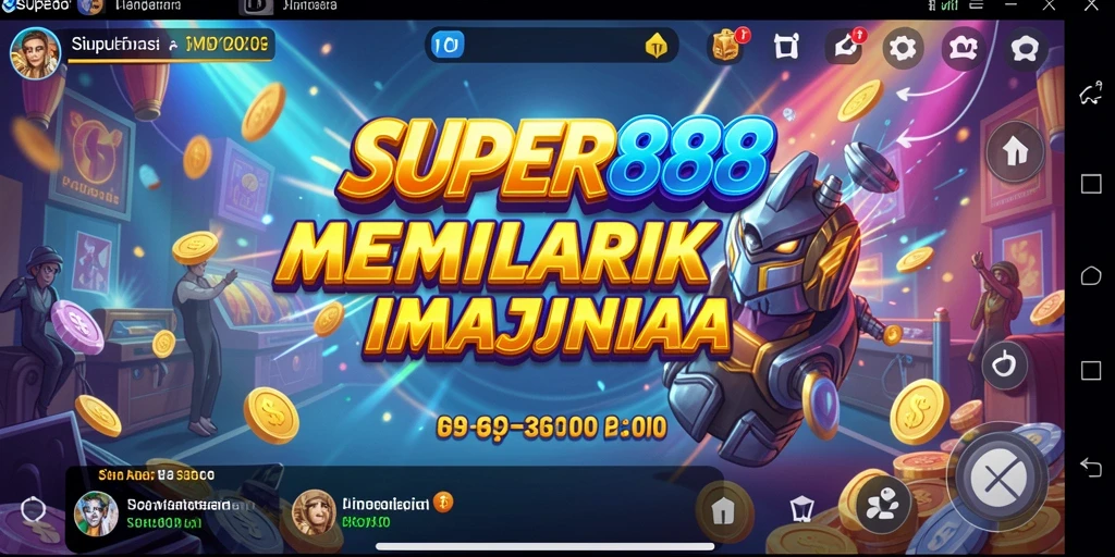 Tangkapan layar <strong>SUPER88</strong> menampilkan gameplay simulasi yang mendebarkan.