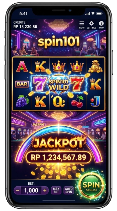 Salah satu pilihan aplikasi menarik di spin101.